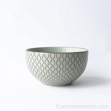 Piatti in ceramica Imposta nuova piastra in rilievo personalizzata di design